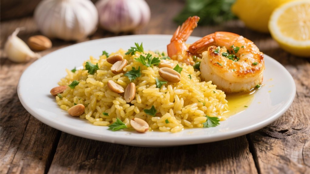 garlic butter rice delight