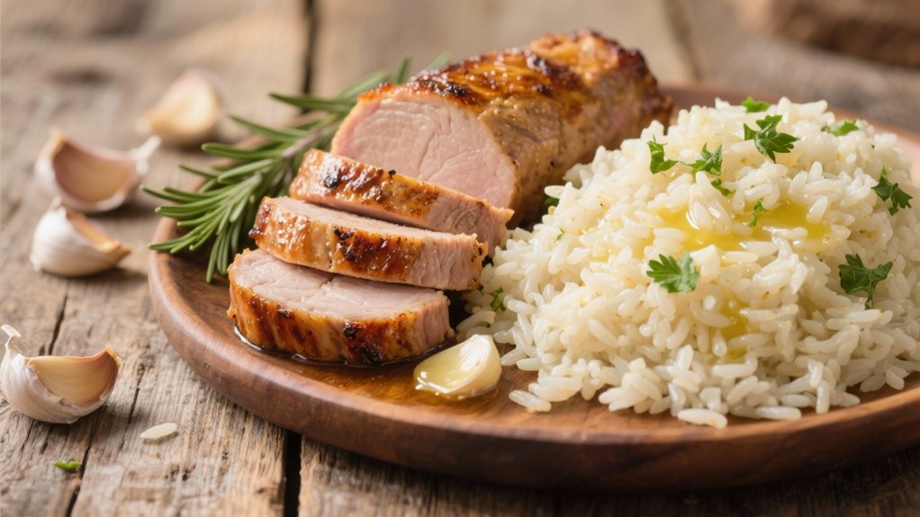 garlic butter rice delight