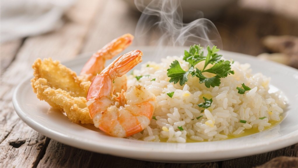 garlic butter rice elegance