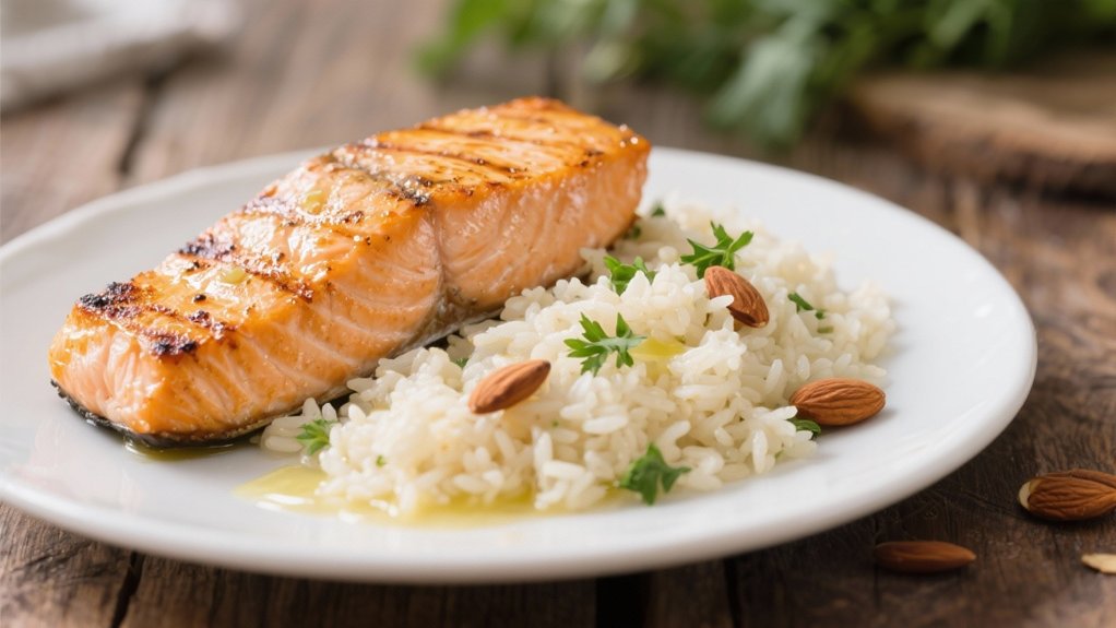 garlic butter rice pilaf