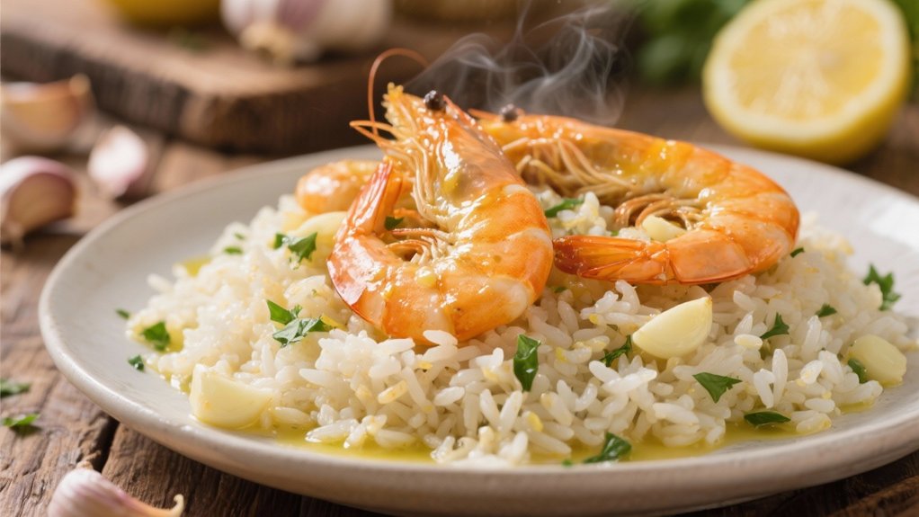 garlic butter rice recipe