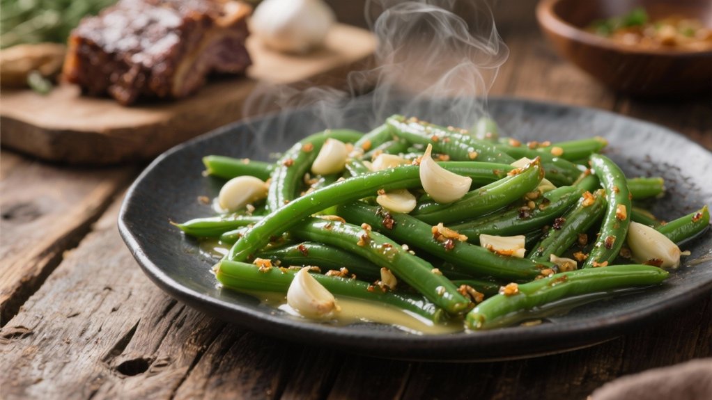 garlic butter saut ed green beans
