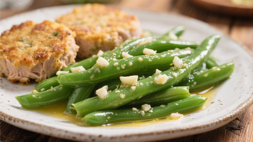 garlic butter saut ed green beans
