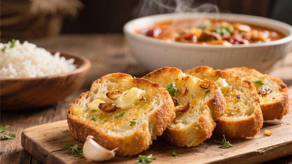 garlic butter toasted bread