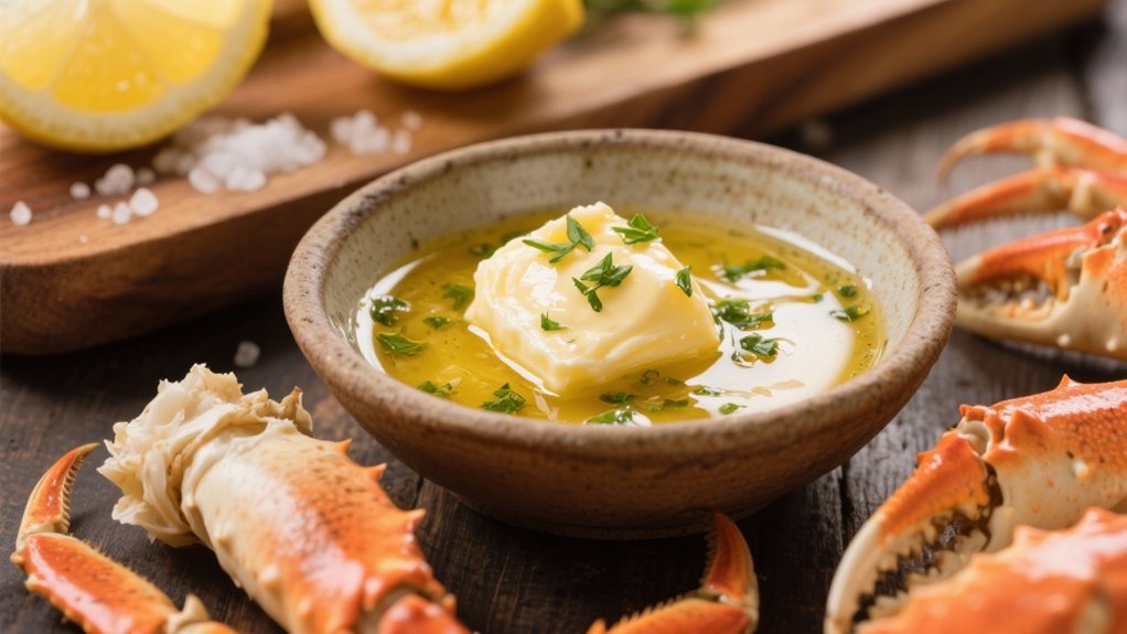 garlic butter with herbs