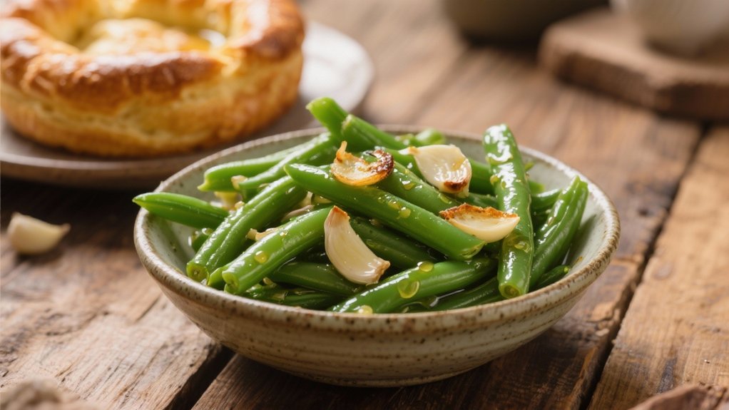 garlic green beans simplicity