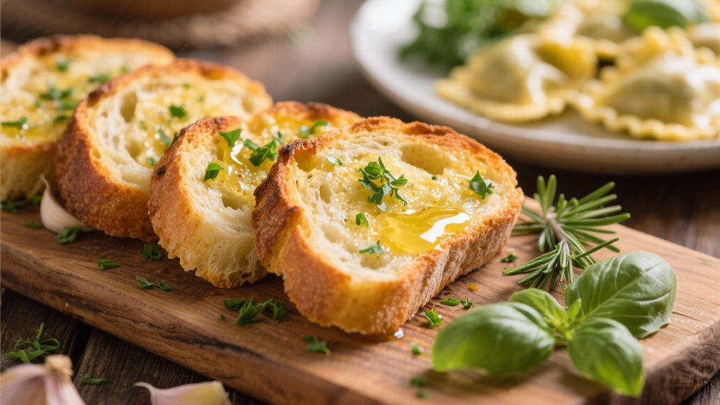garlic herb butter bread
