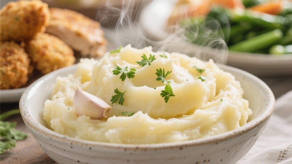 garlic infused creamy comfort food