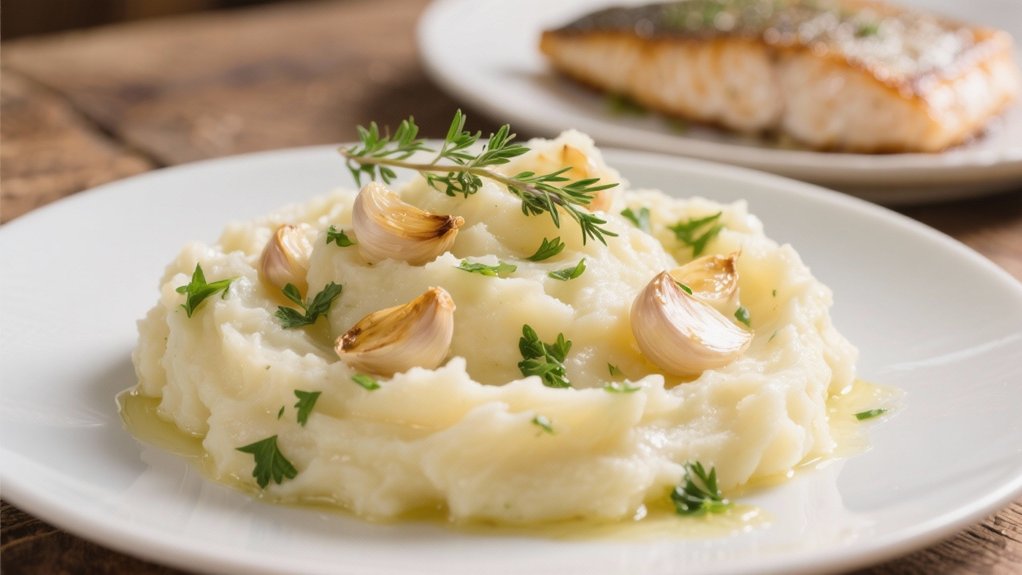 garlic infused creamy comfort food