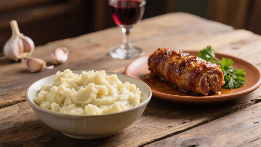 garlic mashed cauliflower pairing