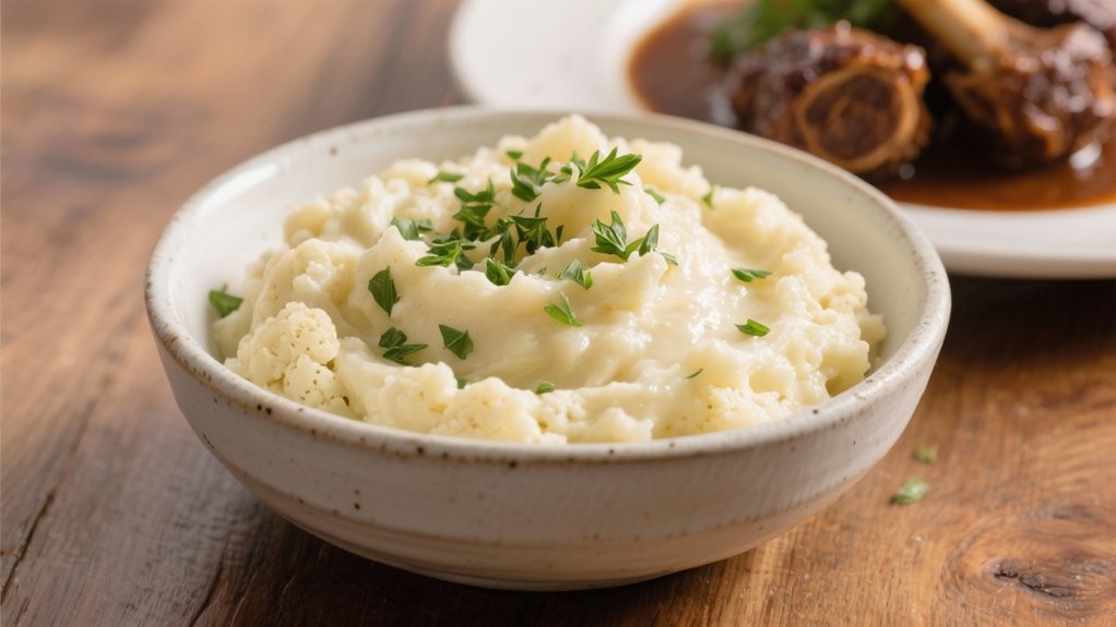 garlic mashed cauliflower recipe