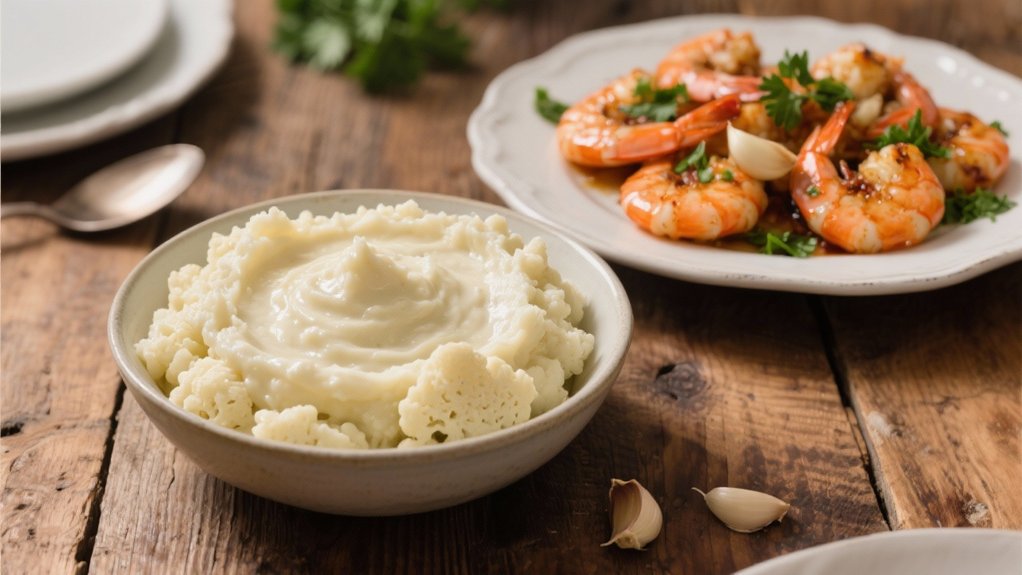 garlic mashed cauliflower recipe