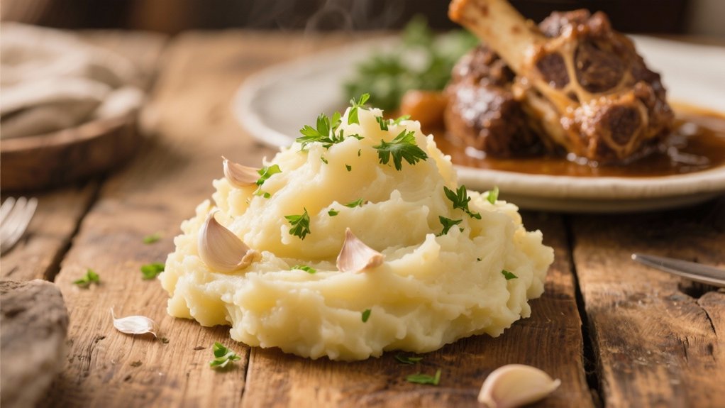 garlic mashed potatoes comfort