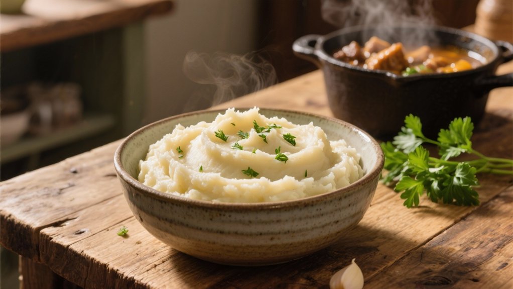 garlic mashed turnips recipe