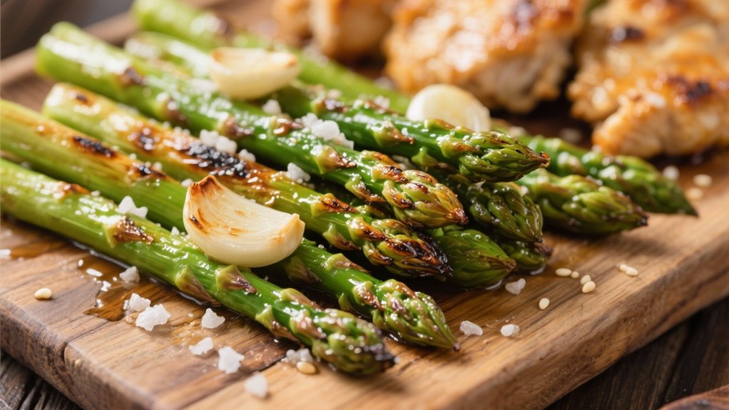 garlic roasted asparagus perfection