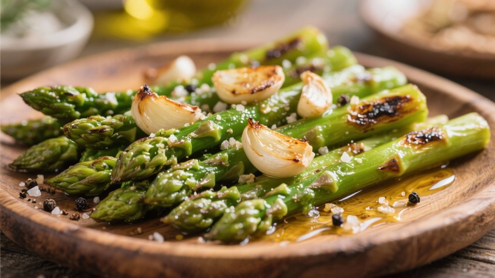 garlic roasted asparagus perfection