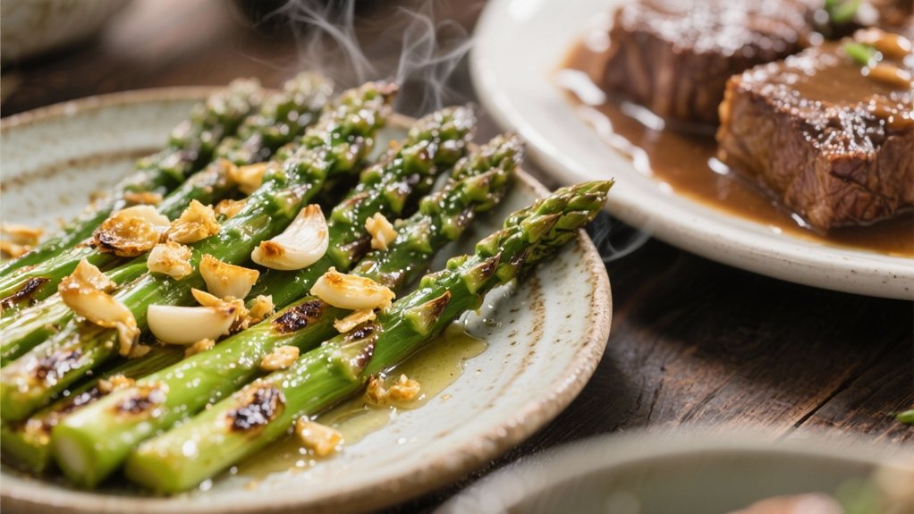 garlic roasted asparagus perfection