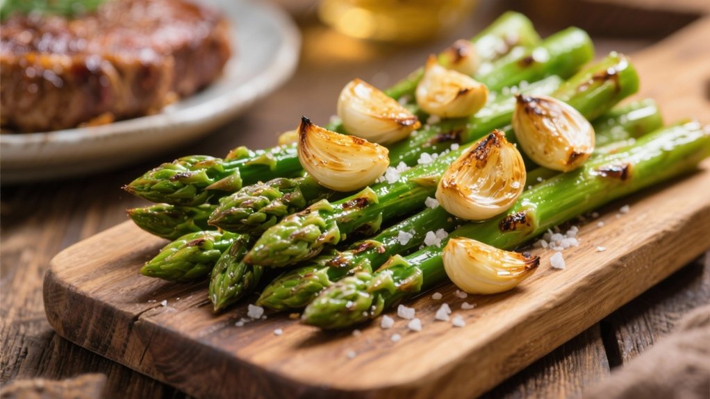 garlic roasted asparagus perfection