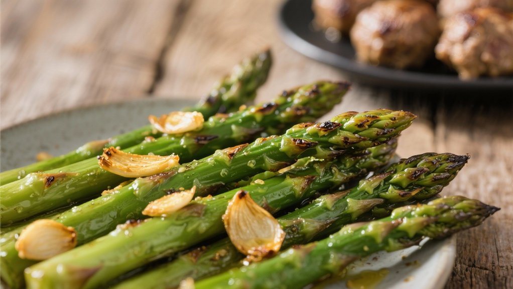 garlic roasted asparagus perfection
