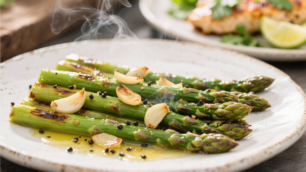 garlic roasted asparagus recipe