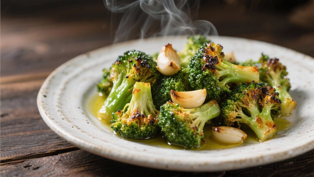 garlic roasted broccoli perfection