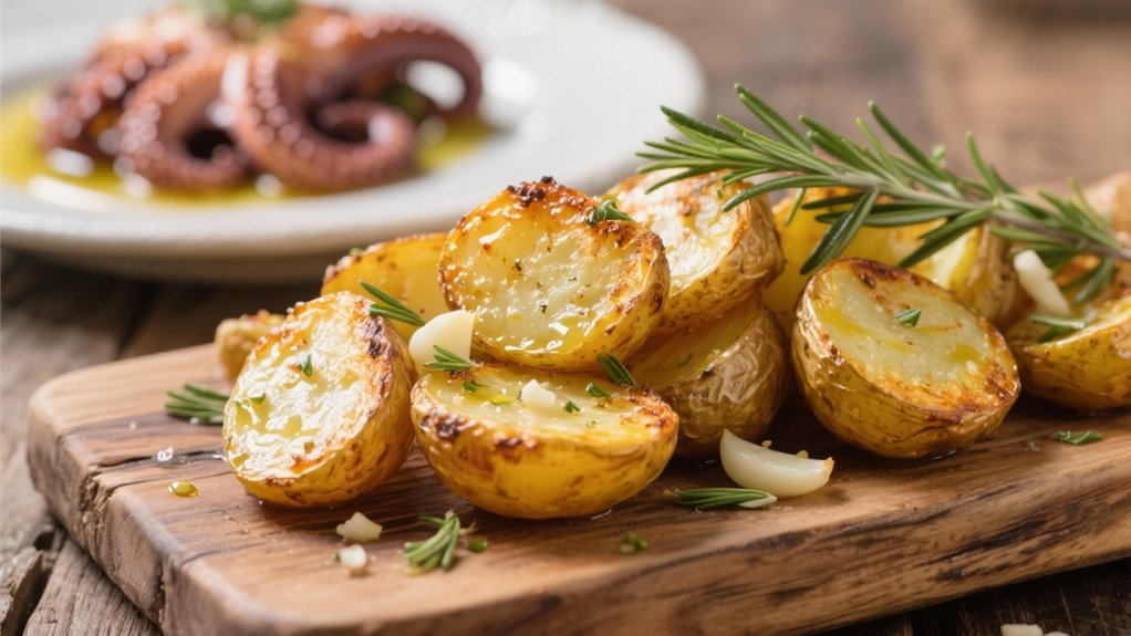 garlic roasted potatoes recipe