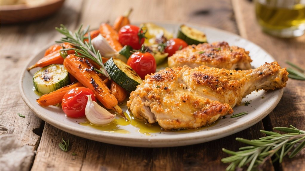 garlic roasted vegetable combinations
