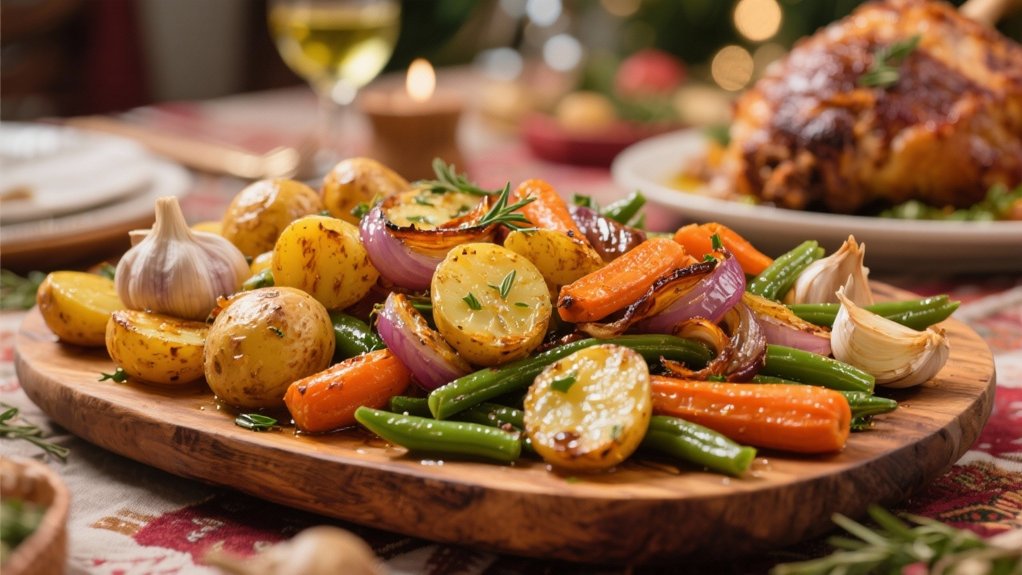 garlic roasted vegetable medley