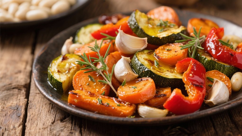 garlic roasted vegetables recipe