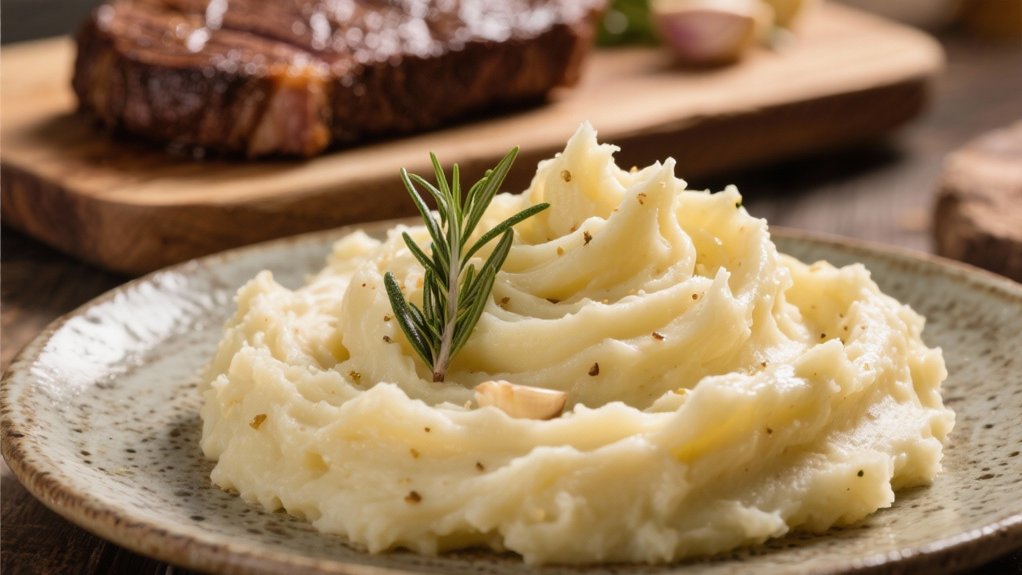 garlic rosemary mashed potatoes
