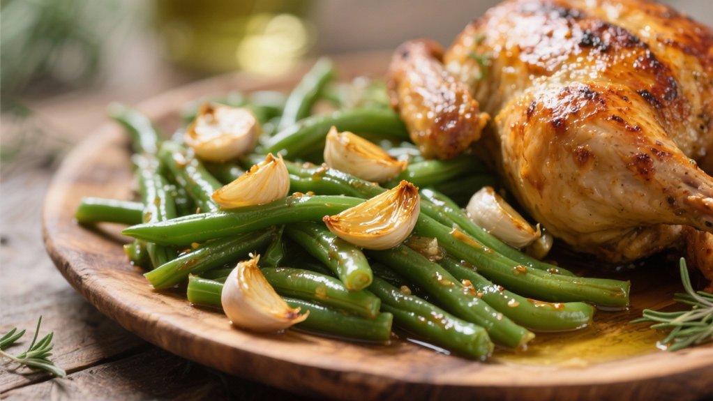 garlic saut ed green beans