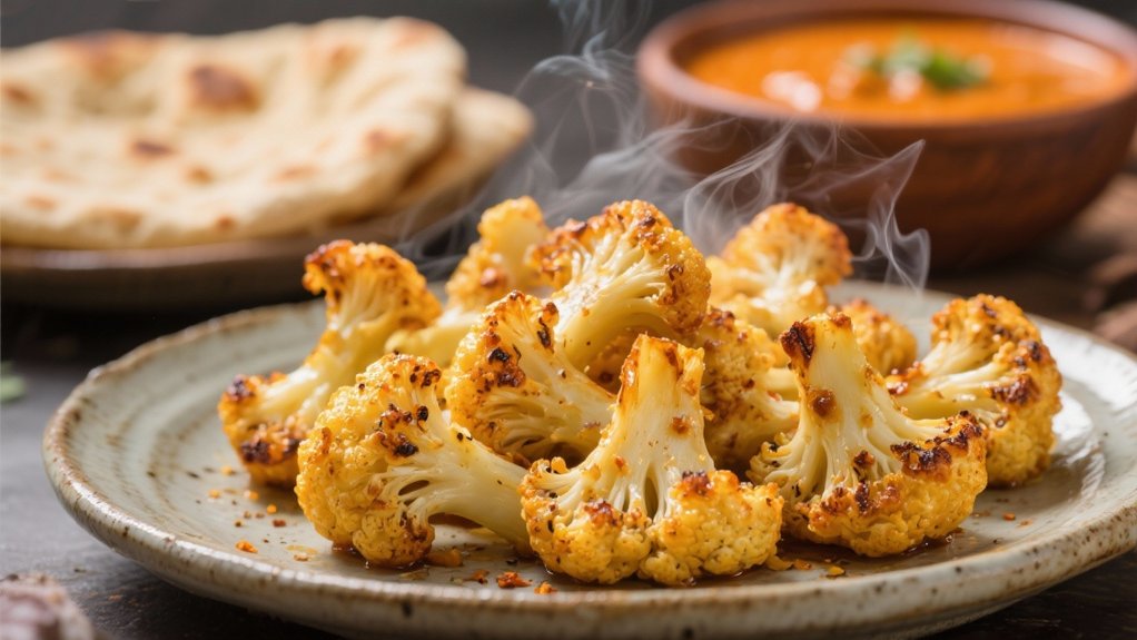 golden brown caramelized cauliflower