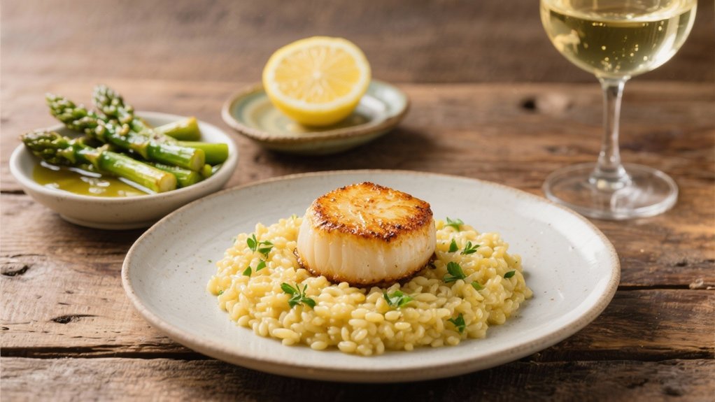 golden crusted scallop perfection