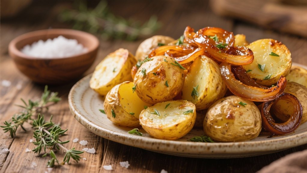 golden sweet caramelized onions