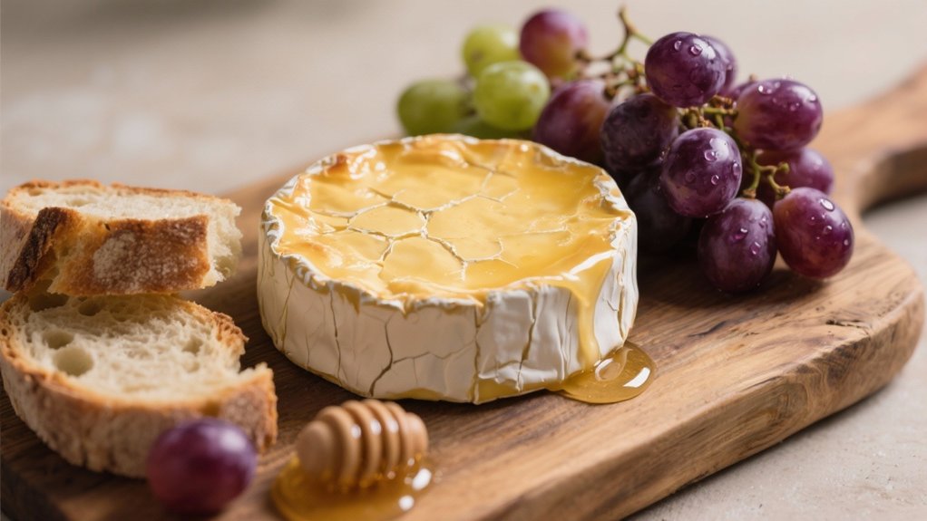 grapes complement baked brie