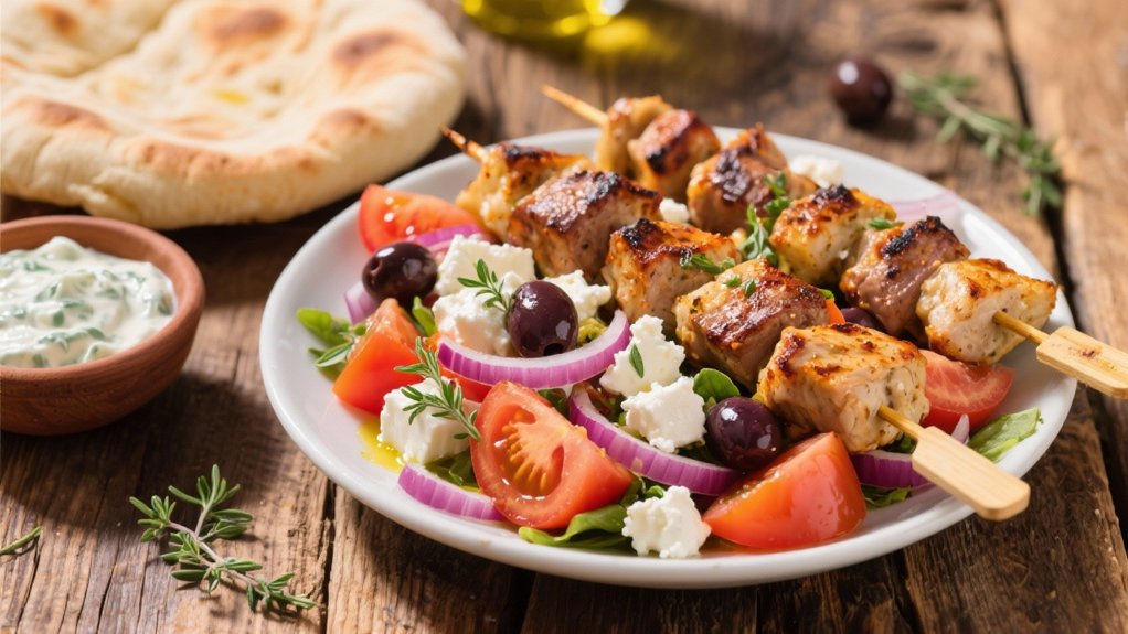 greek salad with feta