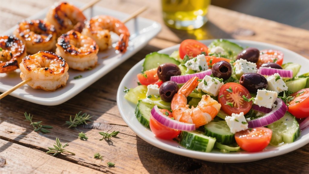 greek village salad variations