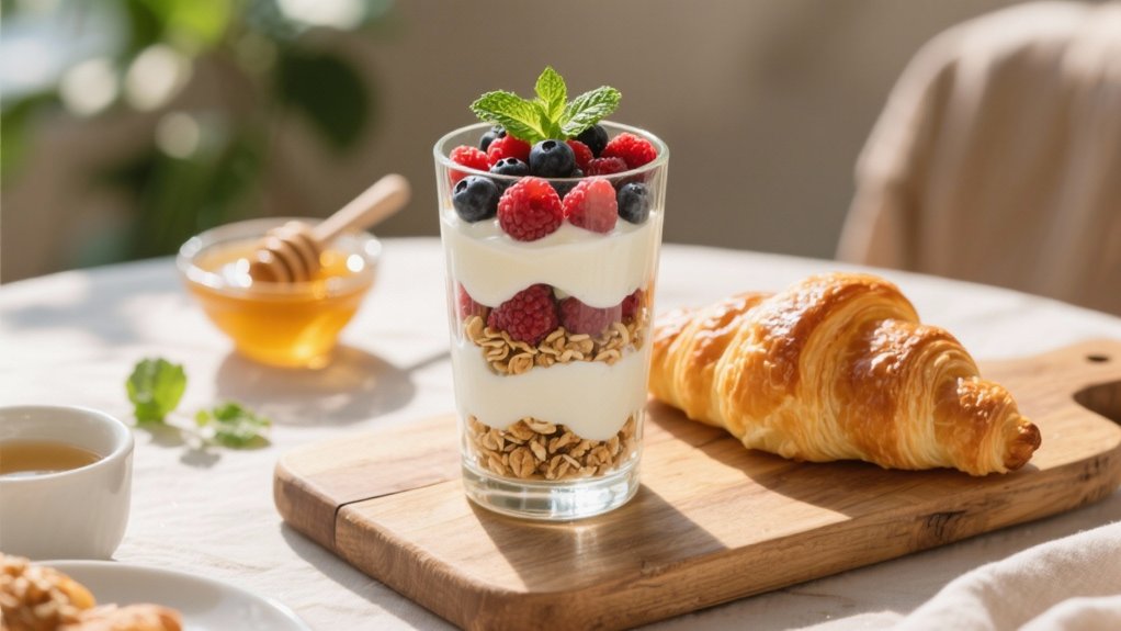 greek yogurt parfait delight