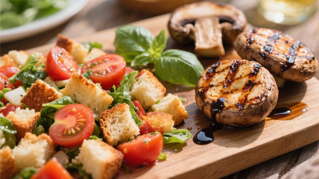grill marinated portobello mushrooms