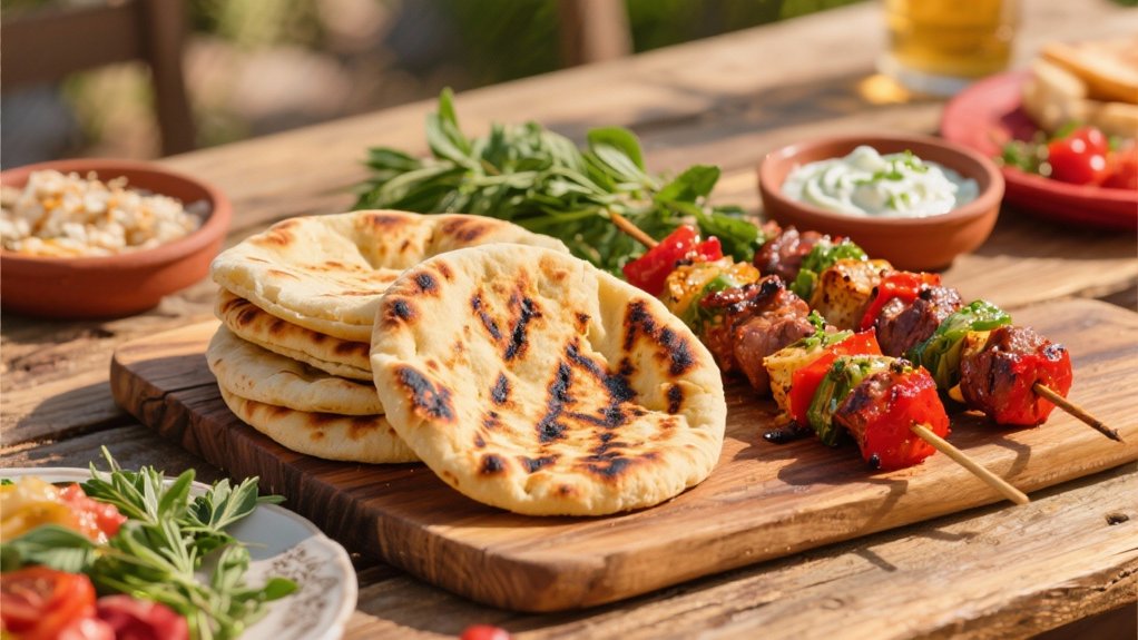 grill pita for flavorful pockets