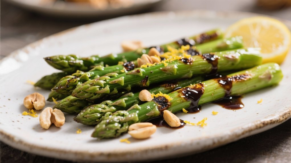grilled asparagus with balsamic