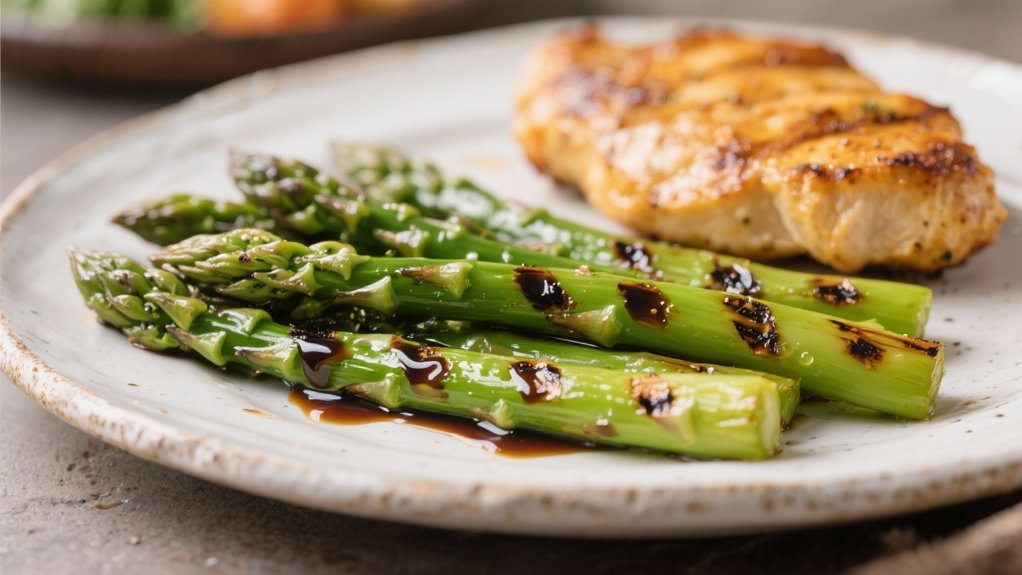 grilled asparagus with balsamic