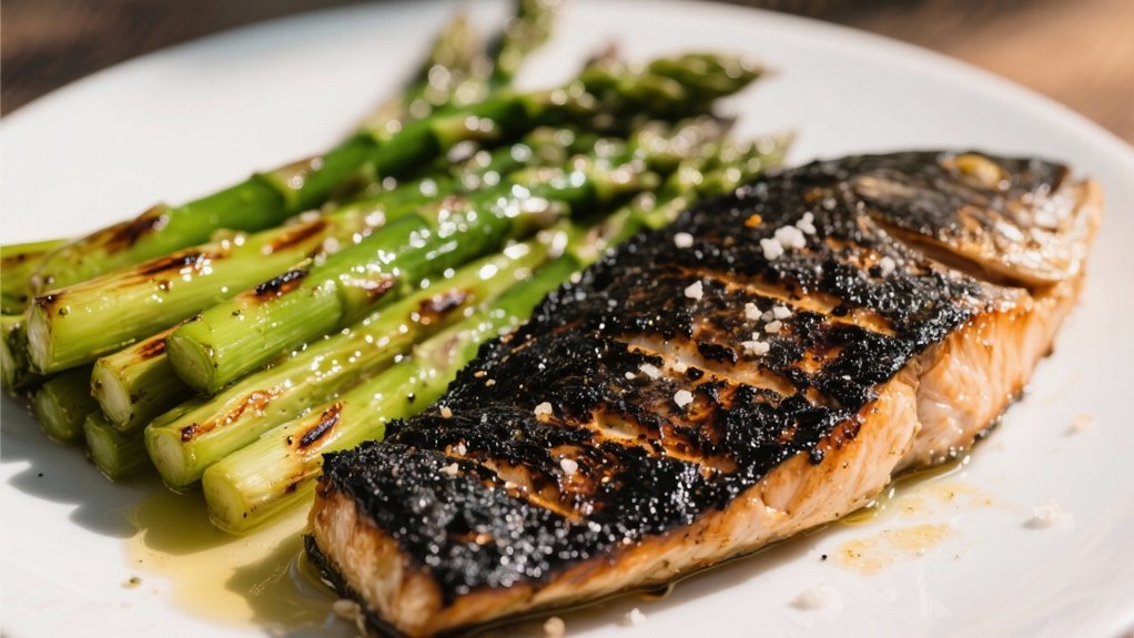 grilled asparagus with flavor