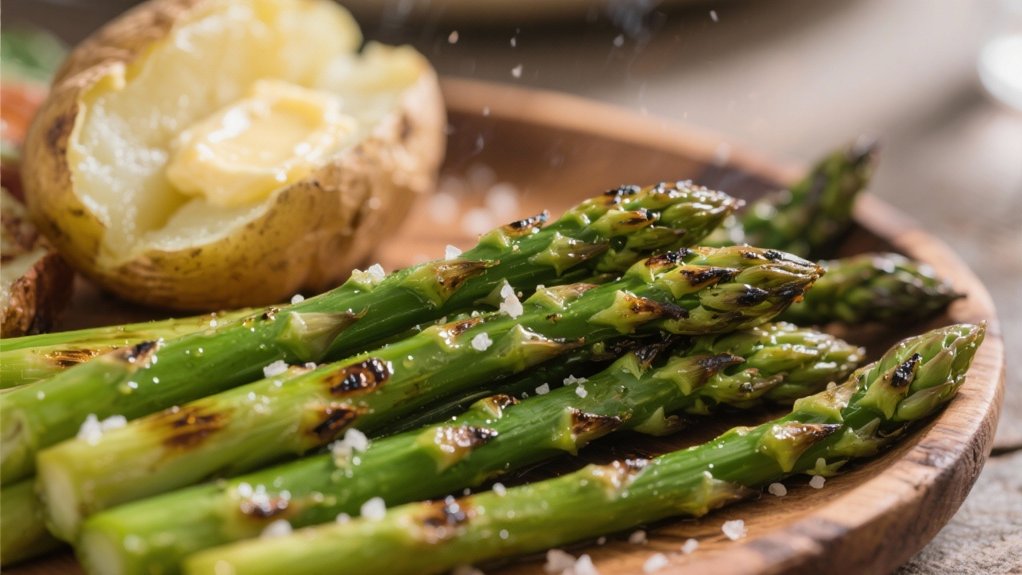 grilled asparagus with marinade