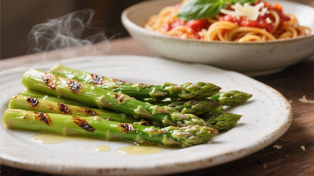 grilled asparagus with marinade