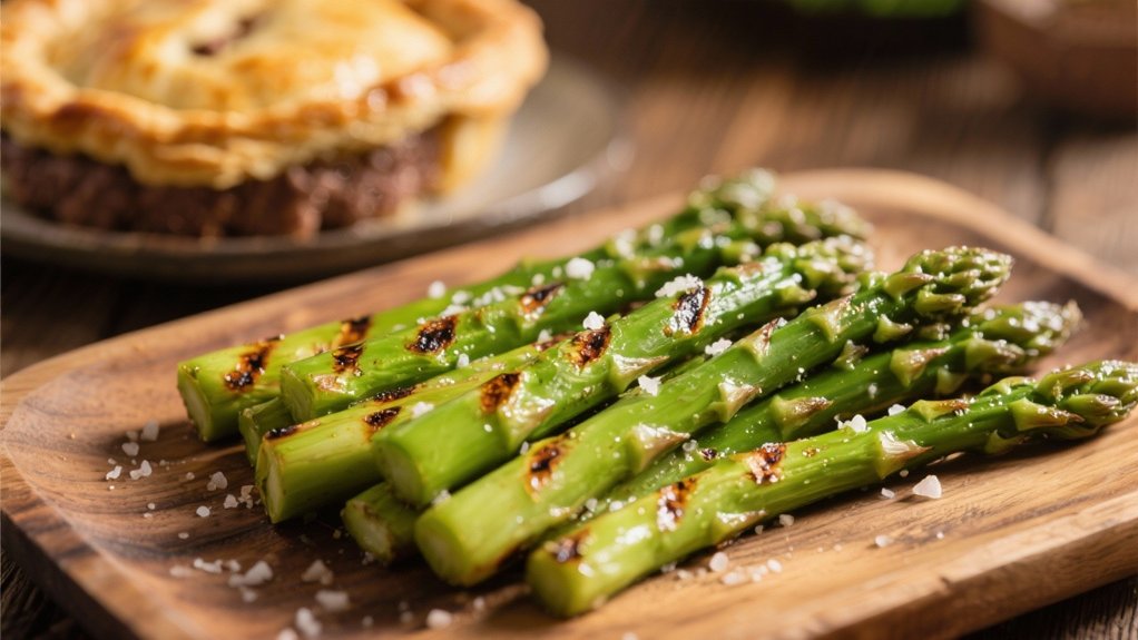 grilled asparagus with olive oil