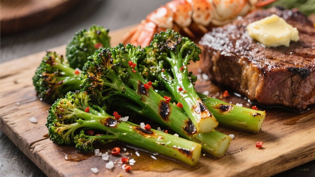 grilled broccolini enhances meals