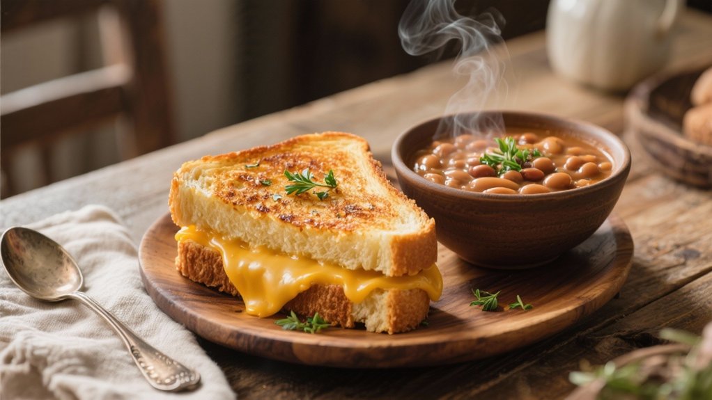 grilled cheese and soup