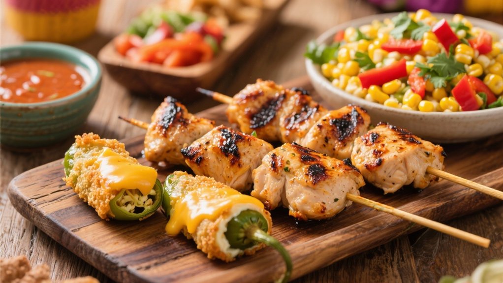 grilled chicken skewers recipe