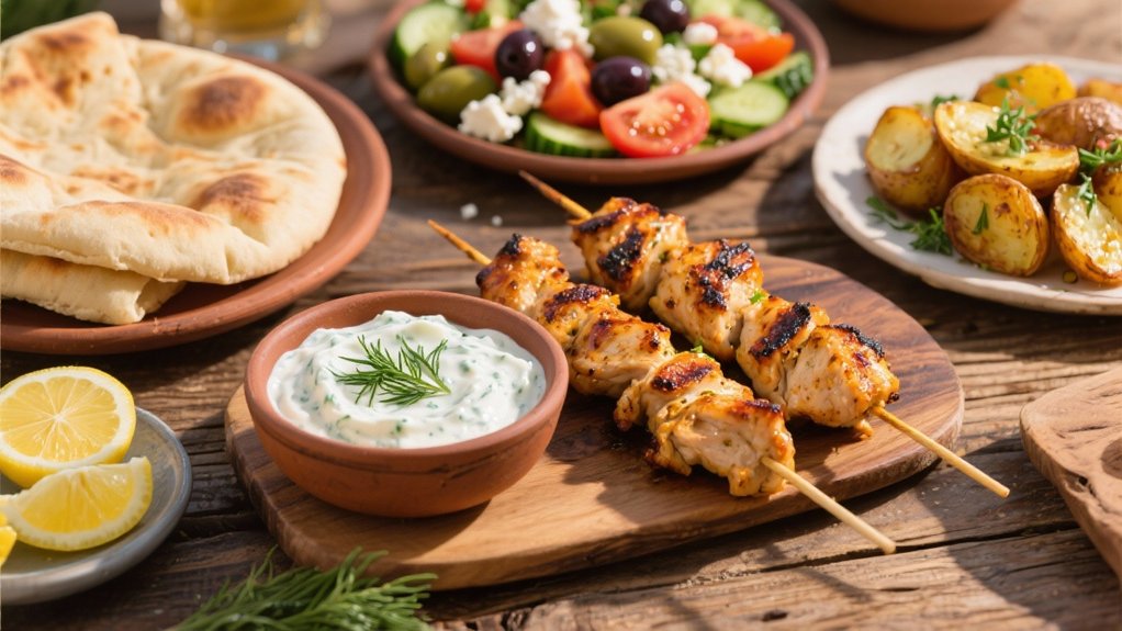 grilled chicken souvlaki perfection